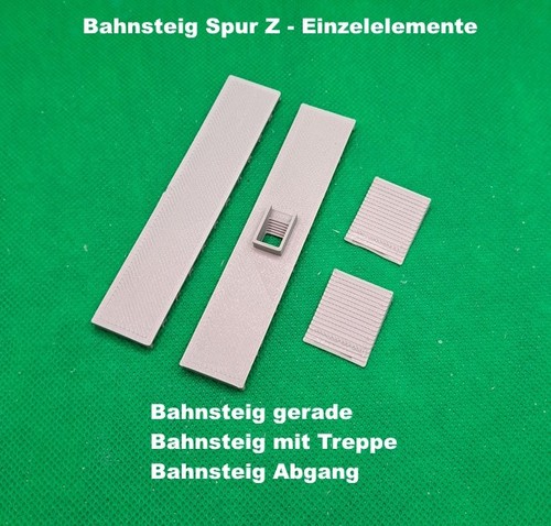 Bahnsteig spur - bahnsteig, z