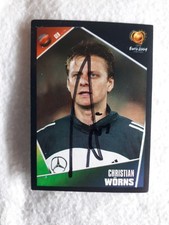DFB Nationalmannschaft Christian Wörns original handsigniertes Sammelbild
