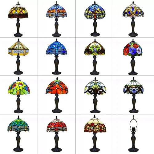 Tiffany stil tischlampe - tiffany,