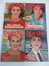 4 x Burda Moden-Nr. 5/6/7/8