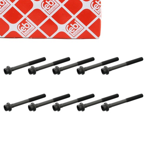 10x febi zylinderkopfschraube - 10x,