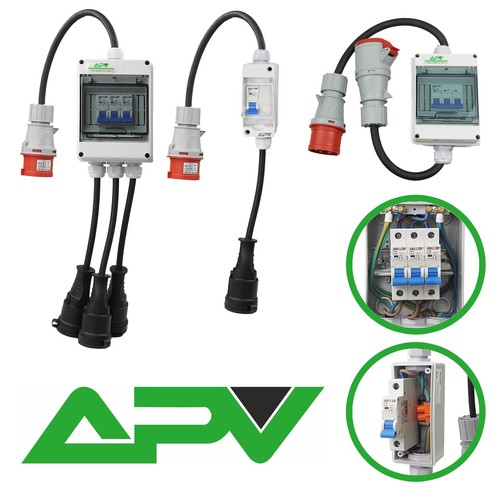 Cee starkstrom adapter - adapter, mit