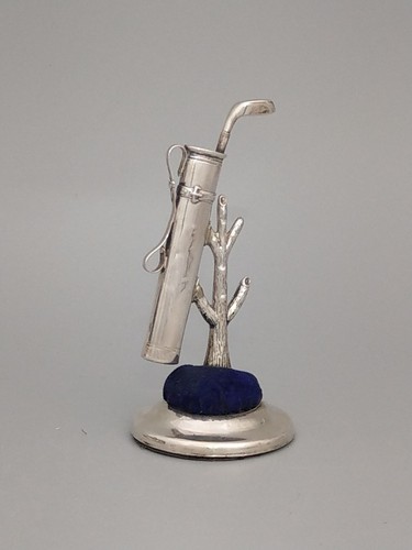 Neuheit sterling hut pin - sterling,
