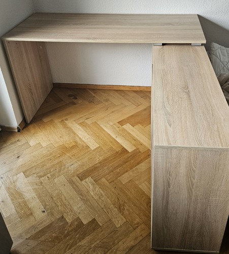Eck schreibtisch sonoma eiche - schreibtisch,