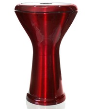 Orientalische Profi solo Darbuka Darabuka Aluguß Pearl Effekt mit Zubehör 