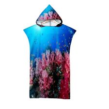 Meer Koralle Surfen Badeponcho