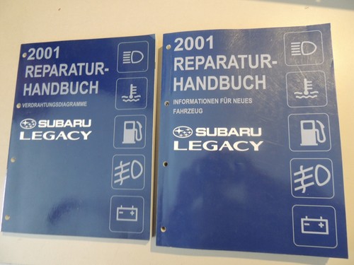 2001 werkstatthandbuch subaru - 2001,