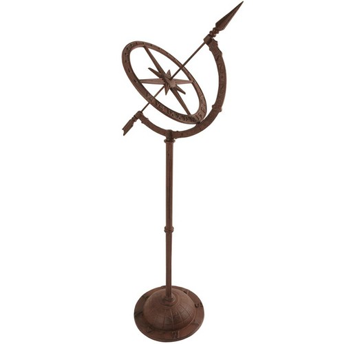 Sonnenuhr aus gusseisen - sonnenuhr, cm