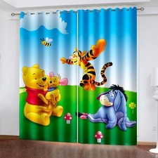 Maßgefertigte Vorhänge 20.Winnie the Pooh Schlafzimmer Verdunklung UV-Schutz