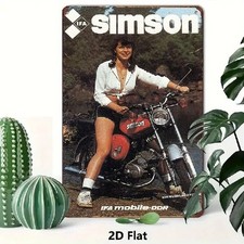 Blechschild Simson S51 Ifa Mobile DDR Metallschild TEL3286