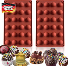 Silikonform Pralinen Halbrunde