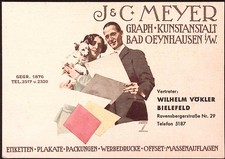 1930s Hohlwein Illustrated Ad