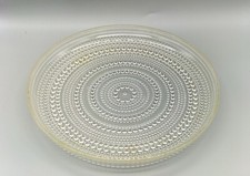 Iittala Tauperle Design  Kastehelmi Nuutajärvi  Teller