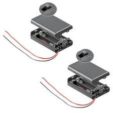 2x Batteriehalter für 3x AAA