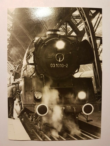 Postkarte dampflokomotive - postkarte,