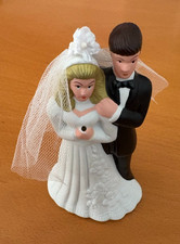 Paar stehend Brautpaar  Tortenfigur