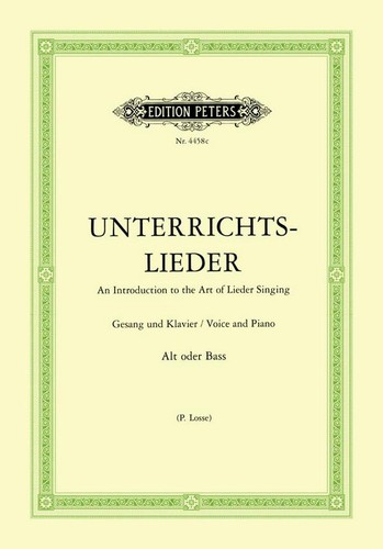 Unterrichtslieder für alt - -,