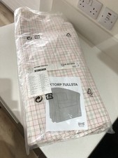 Ikea Ektorp Tullsta 100% Baumwolle Kariert Stuhlbezug Neu mit Spuren