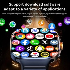 M99 5G Smartwatch 2,4'' AMOLED Android Uhr mit SIM, WiFi & Drehkamera