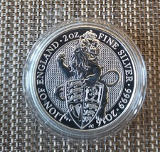 Britannien 2 Unzen Silber 9999