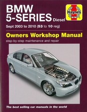 Haynes Handbuch: BMW 5er E60+E61 Diesel Reparaturanleitung/Reparatur-Buch/Wartun