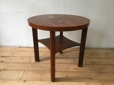 50er 60er DDR Design Tisch Clubtisch Havelberg Furnierbild