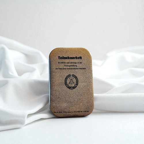 Ddr teilnehmerheft retro - ddr, |