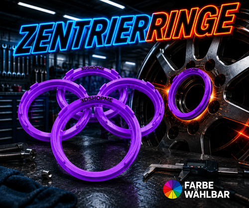Zentrierringe 1 wunsch - 4x,