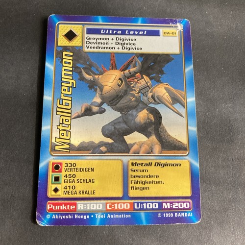 Metallgreymon ultra - metallgreymon, dw-01