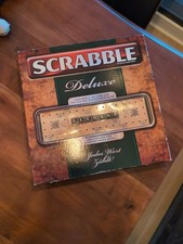 Scrabble Deluxe Mattel 2009, Mit Drehteller, Vollständig, Kreuzwortspiel