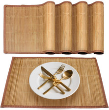 Bambus Tischsets 4er Pack