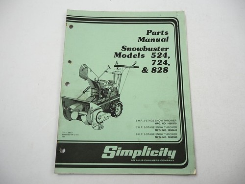 Simplicity 524 724 828