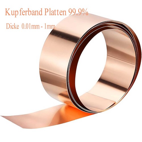 Kupferband platten - platten, 99.9%