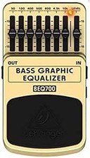 Behringer BEQ700 7 Band Bass Graphic Equalizer für Bass und Keyboard