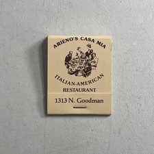Vintage Matchbook -- Arieno's