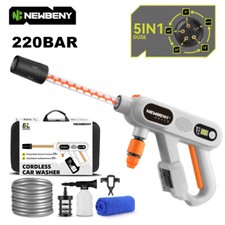 Für 18V Makita Akku Hochdruckreiniger 5in1 Düse Auto Druckreiniger Spritzpistole