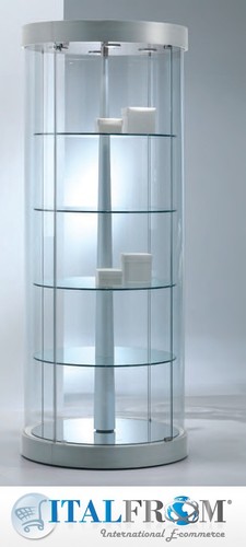 Rundschreiben glasvitrine mit - glasvitrine,