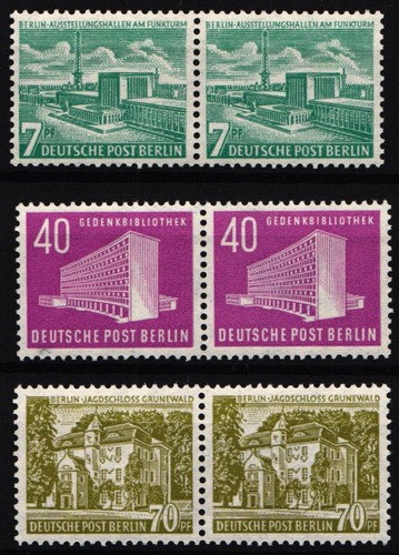Berlin 121 123 postfrisch - 121-123,