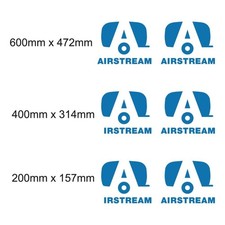 Airstream Wohnwagen Aufkleber