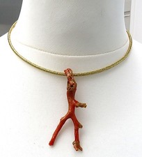 Korallen Unikat Anhänger