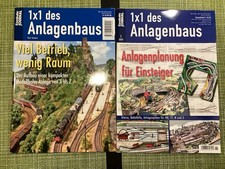 Eisenbahn JOURNAL 1x1 DES ANLAGENBAUS, 2 Magazine, neuwertiger Zustand