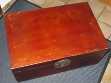 Antike Truhe Reisetruhe