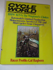 BMW R 75/5,  Suzuki GT 250, Solex 3800 Road Test, Chaparral ST80 and T100