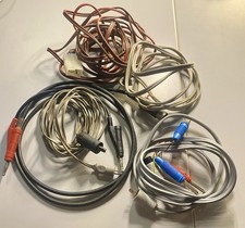 Kabelsortiment Versch. Audio Lautsprecher Video Banananstecker etc.