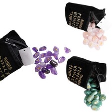 Runen Set Runensteine Runen Orakelsteine Wahrsagen Futhark Amethyst