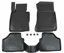 Gummifußmatten Gummimatten 3D Passend Für Bmw X1 E84 2009-2015 4 Tlg