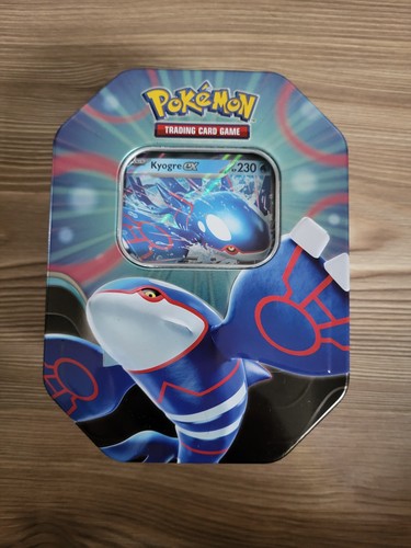 Pokemon kyogre tin box - pokemon, ex