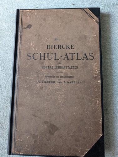 Original diercke schul - diercke, schul-atlas