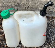 KANISTER BENZINKANISTER DOPPELKANISTER FORSTKANISTER ÖL BENZIN MIT AUSGIESSER