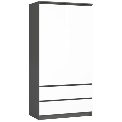 Kleiderschrank akord s90 cm - kleiderschrank, 90
